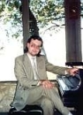 Ruslan Sviridov after a concert at Guadalupe River Ranch, TX, USA (December 1999) 